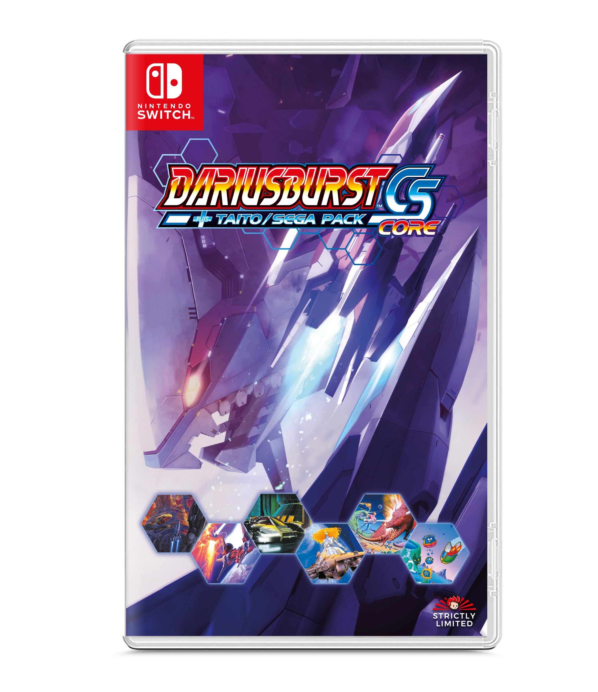ダライアスバースト CS CORE + タイトー/セガパック Switch Amazon.com: Strictly Limited Games - DARIUSBURST CS CORE +